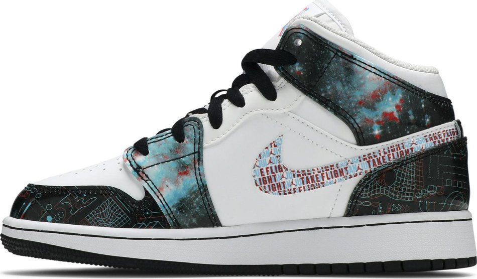 Air Jordan 1 Mid SE GS  Take Flight  BQ6931-114 - Sneaker Replica Workshop