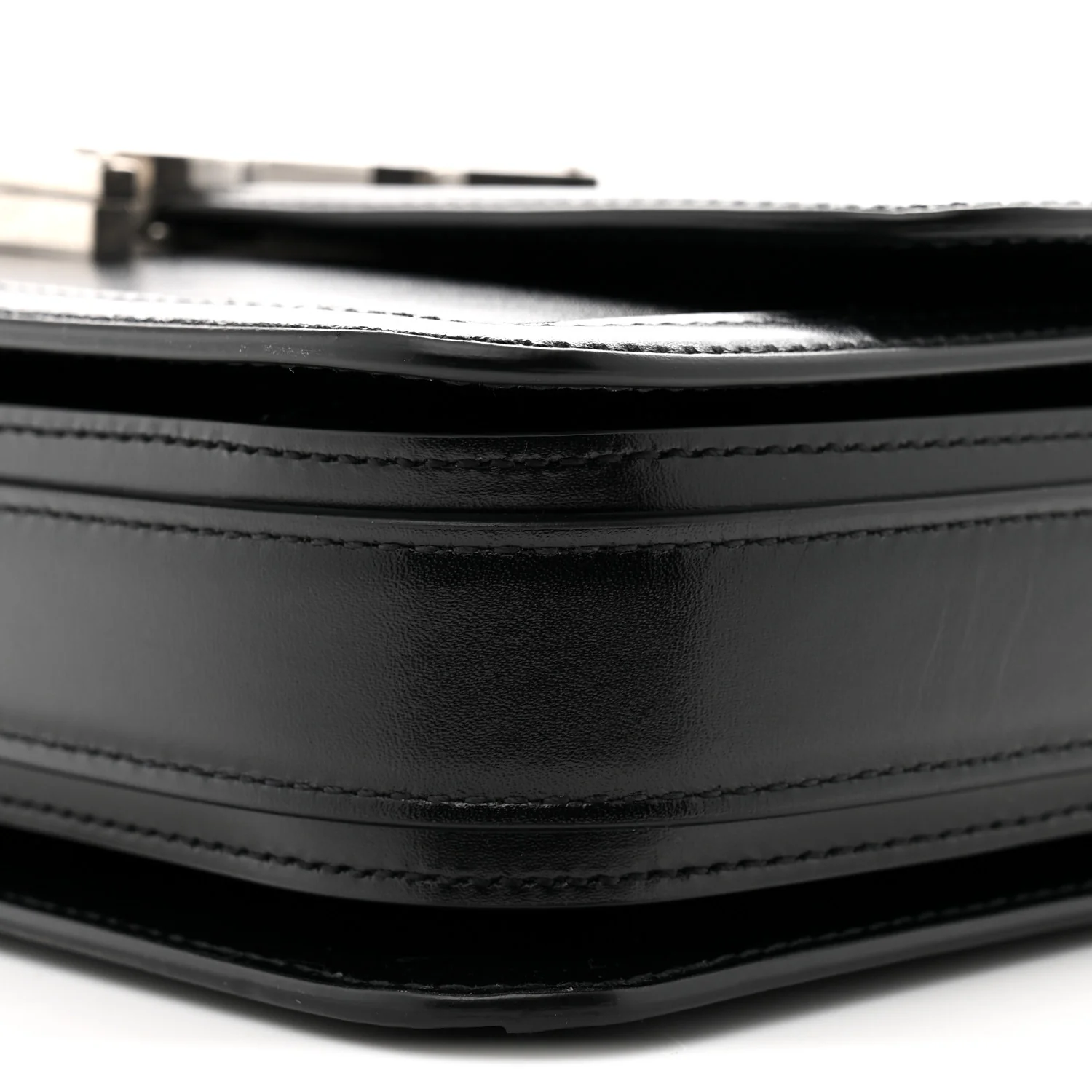 Box Calfskin Monogram Medium Solferino Satchel Black - Top Club