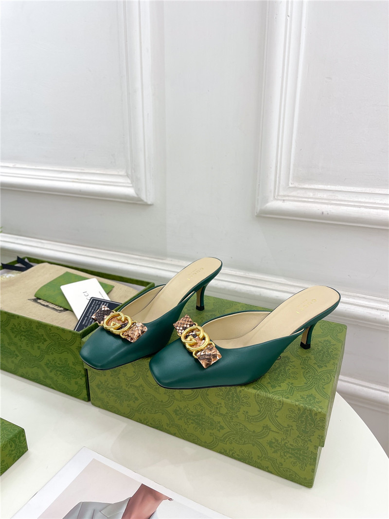 gucci new double G mules - Sneaker Replica Workshop