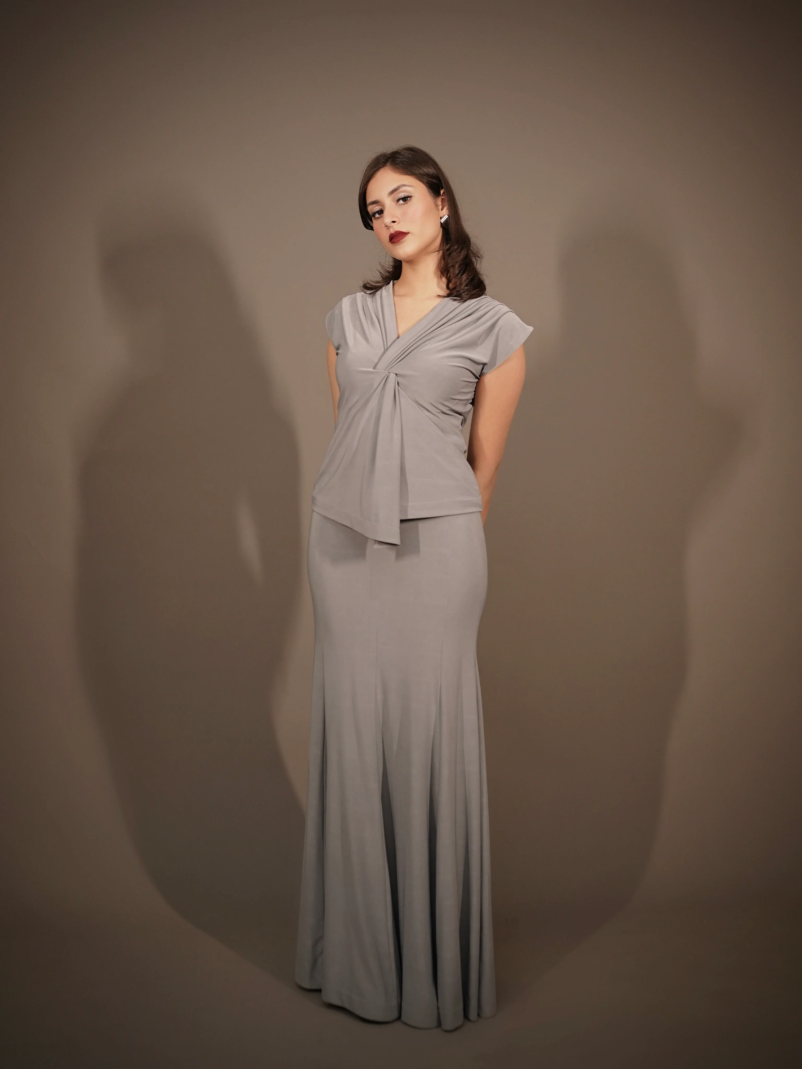 GREY TWO PIECE SET - XYPARS