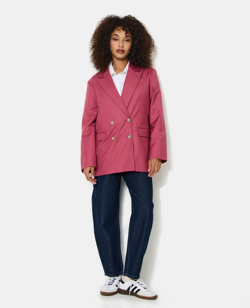 Pimkie Veste blazer oversize avec double boutonnage