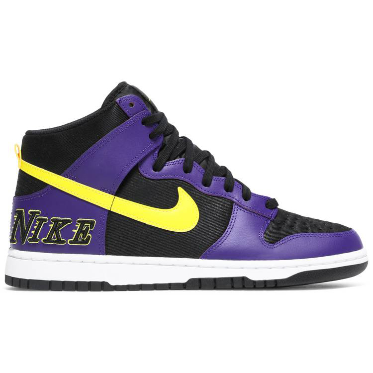 Dunk High Premium EMB  Lakers  DH0642-001 - Sneaker Replica Workshop