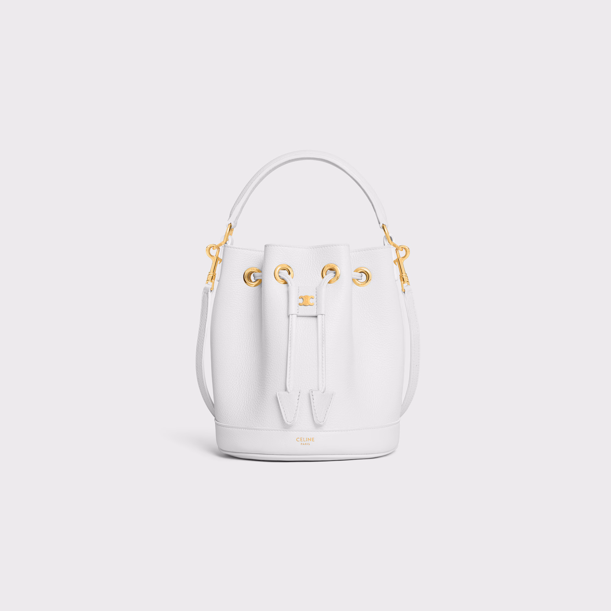 TEEN CLARA BAG IN SUPPLE GRAINED CALFSKIN - Top Club