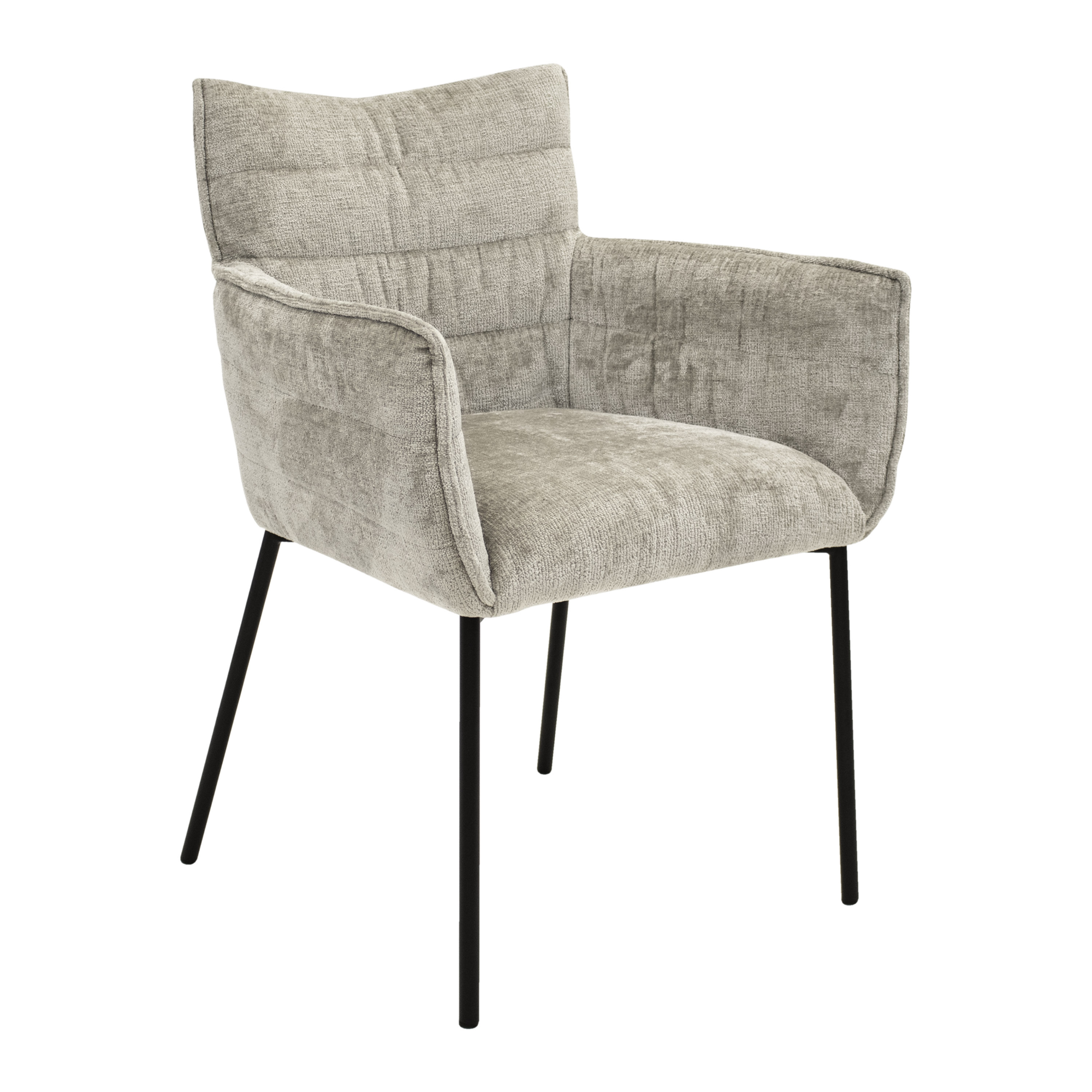 Kick Eetkamerstoel Goos - Grijs/Beige