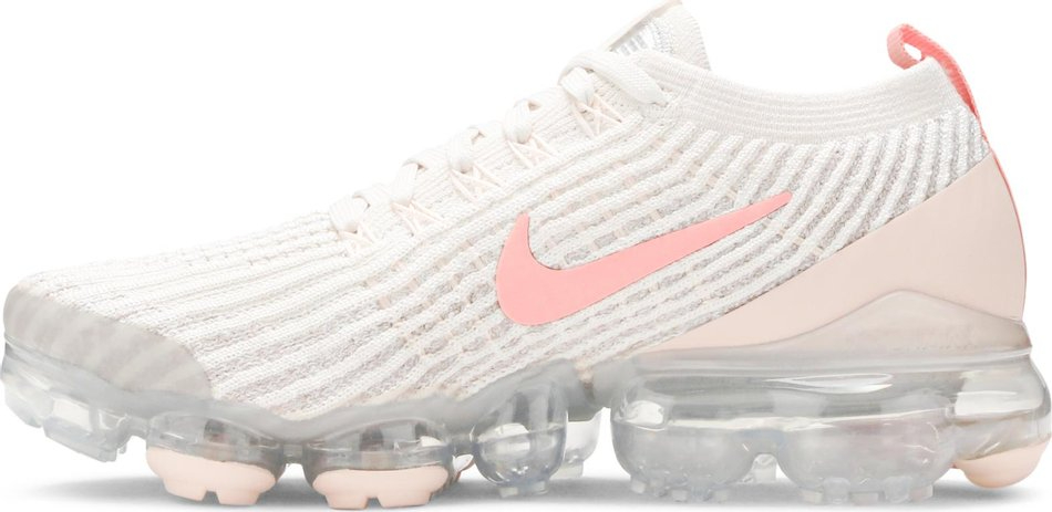 Air VaporMax Flyknit 3  Light Cream Crimson Tint  CT1274-200 - Sneaker Replica Workshop