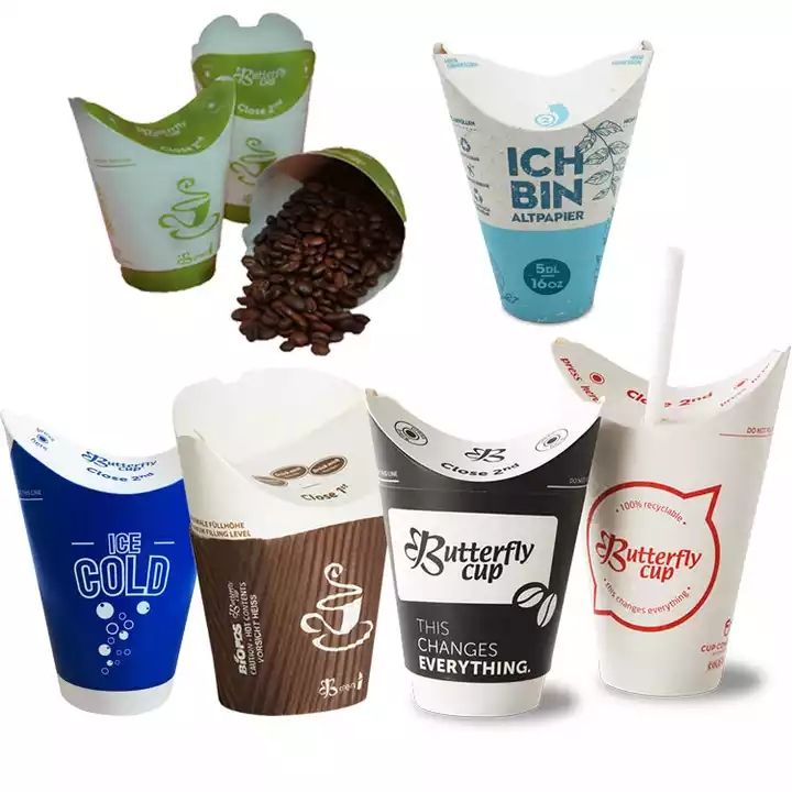 Mc Flurry Paper Cup Disposable Paper Cups for Ice Cream