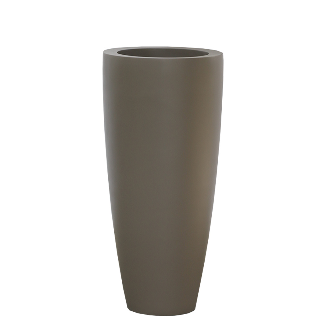 Plantenpot Kentucky L taupe Ø47 x 100 cm