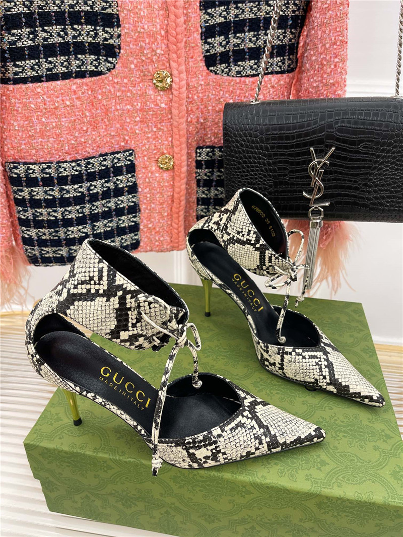 gucci metal heel pointed sandals - Sneaker Replica Workshop