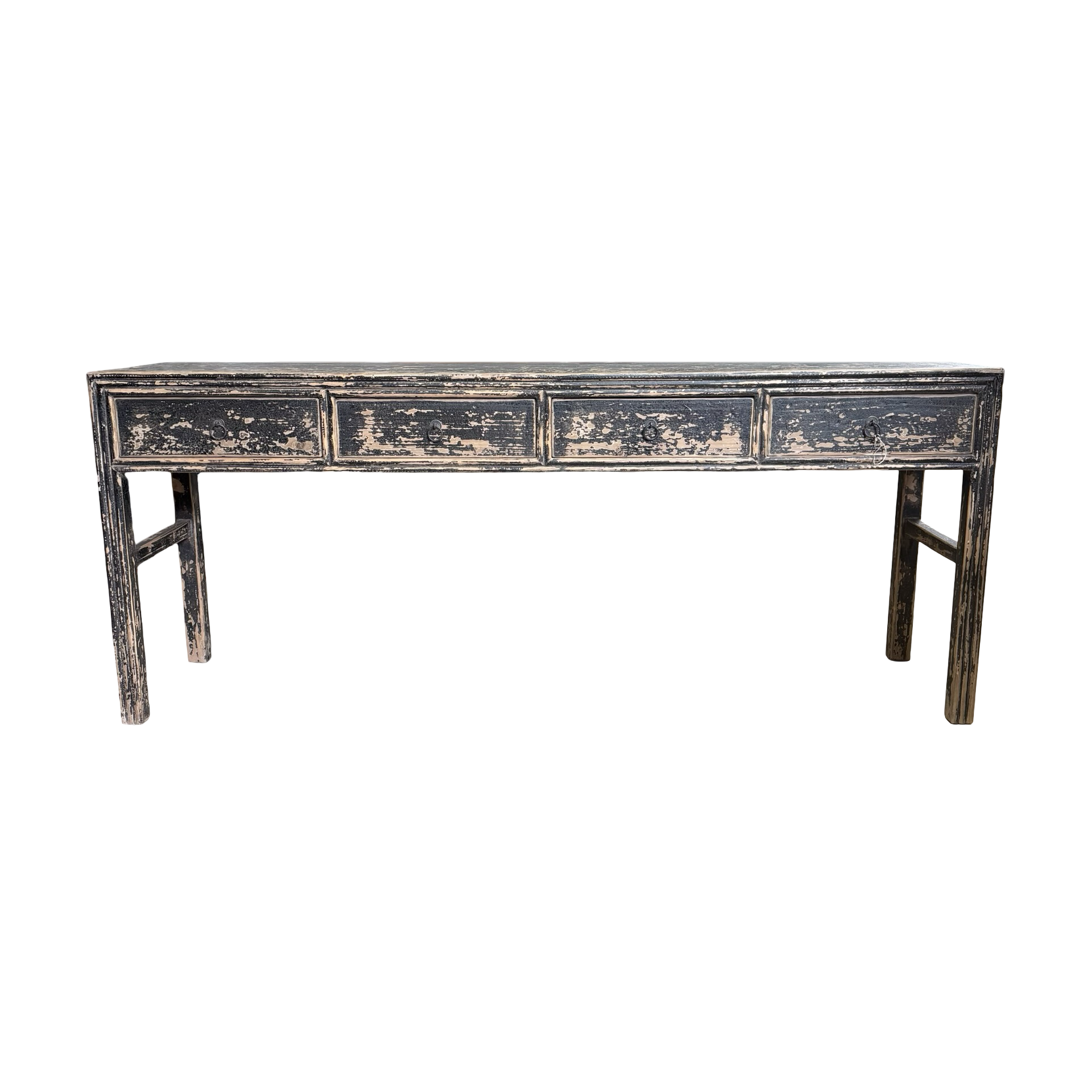 Dressoir zwart 4la uniek 206x50 cm