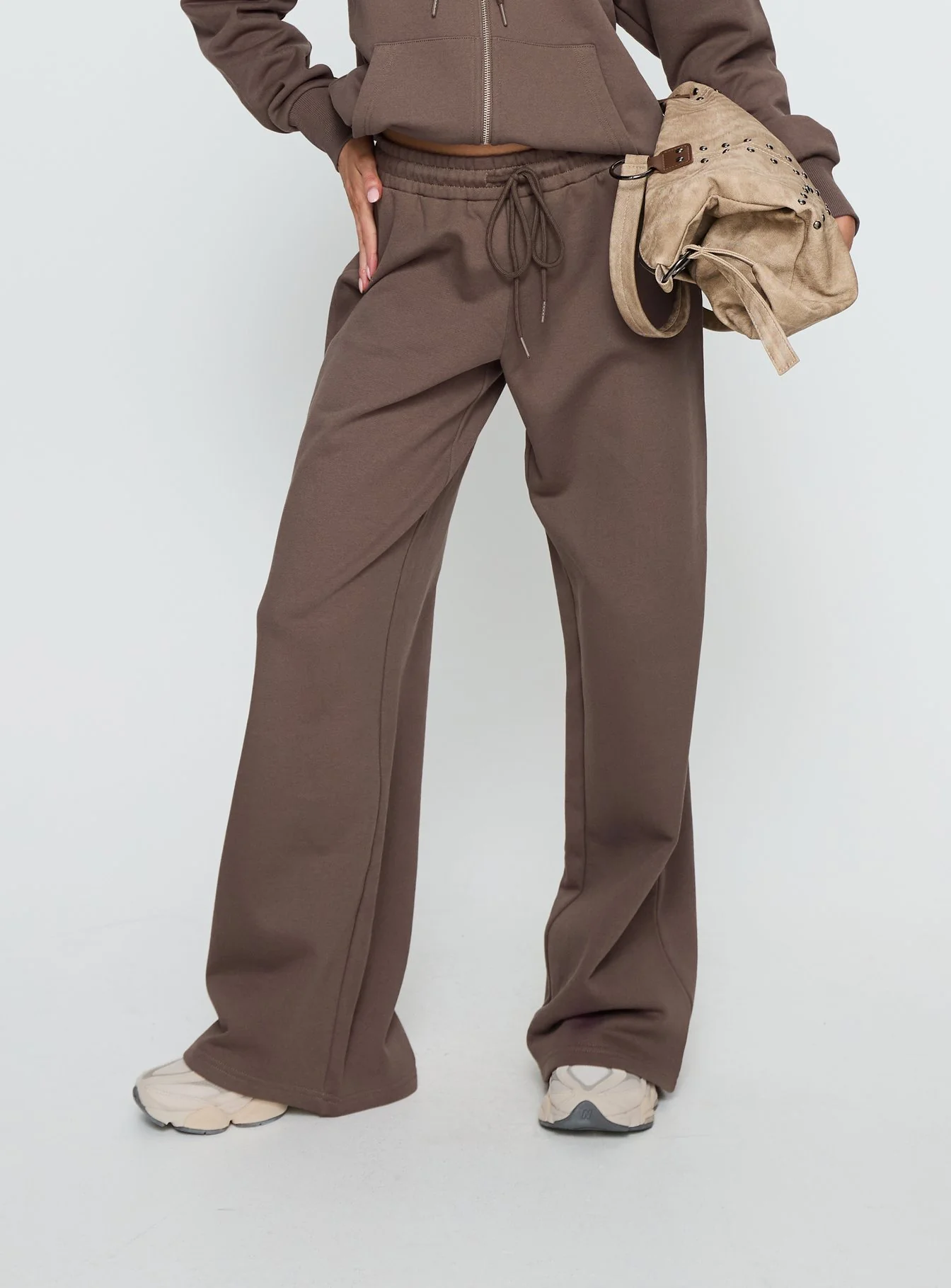 All Day Straight Leg Sweatpants Mocha