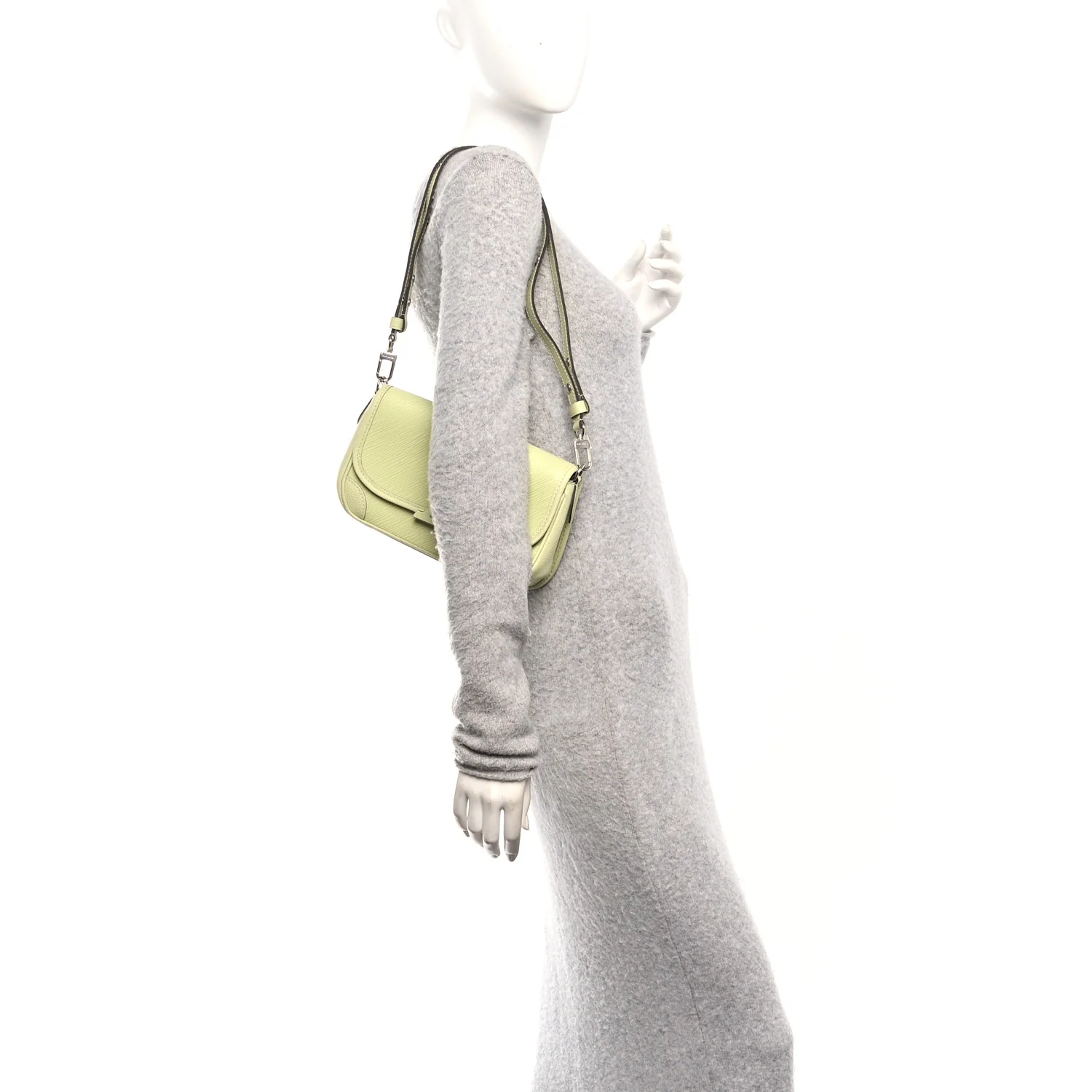 Epi Buci Crossbody Light Green