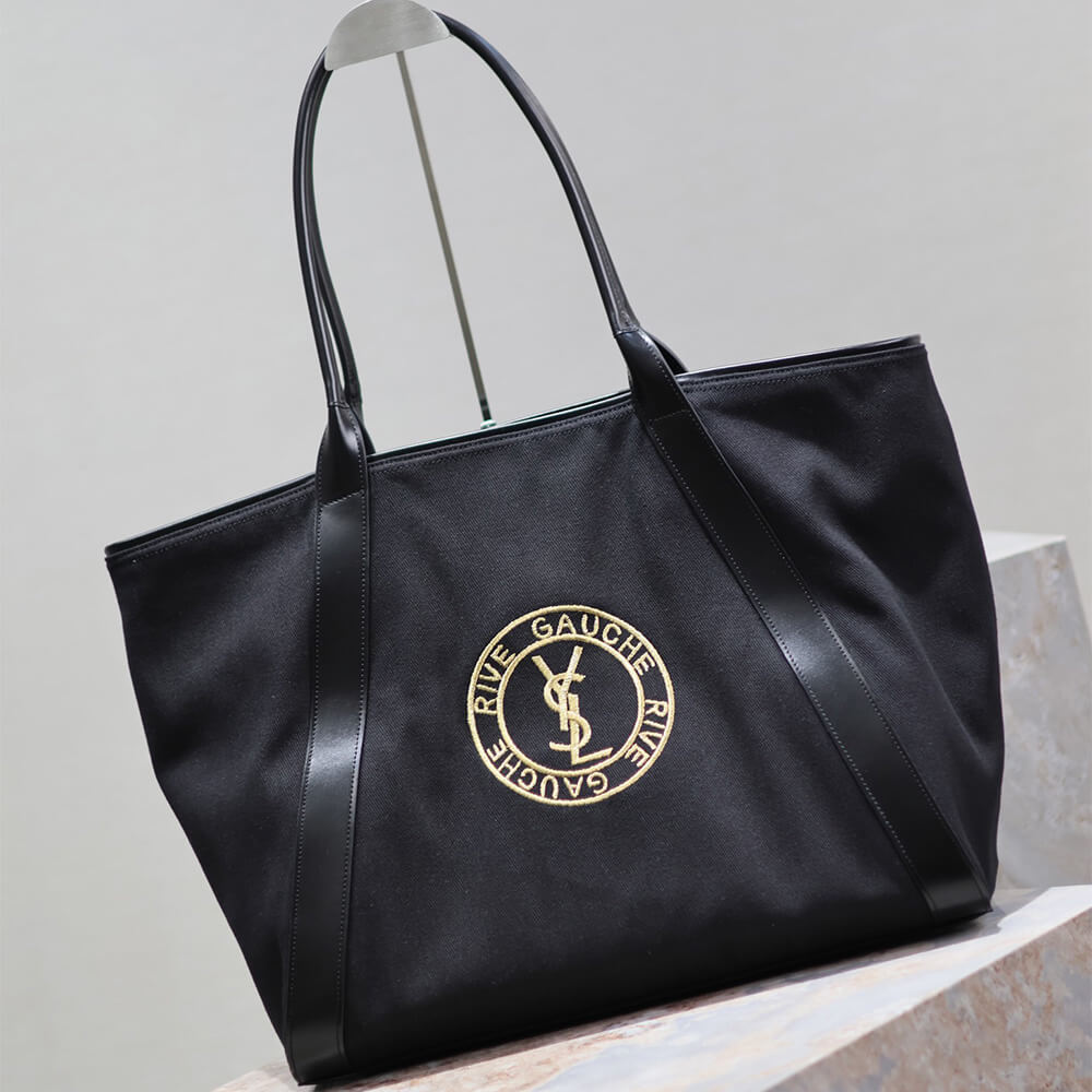 YSL rive gauche tote bag in canvas - Top Club