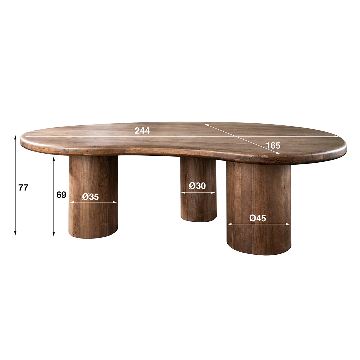 Eettafel Art