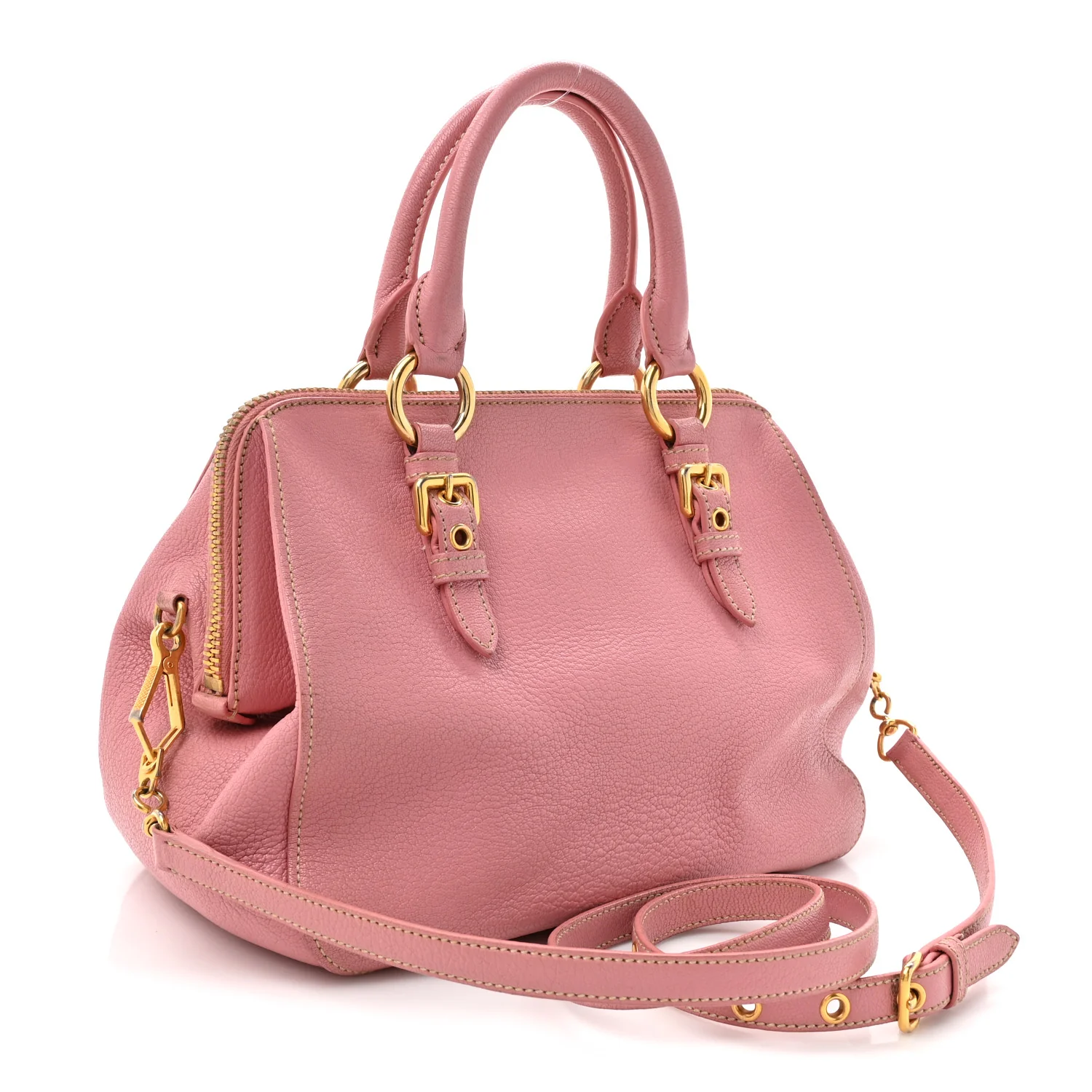 Goatskin Madras Bauletto Peonia - Top Club