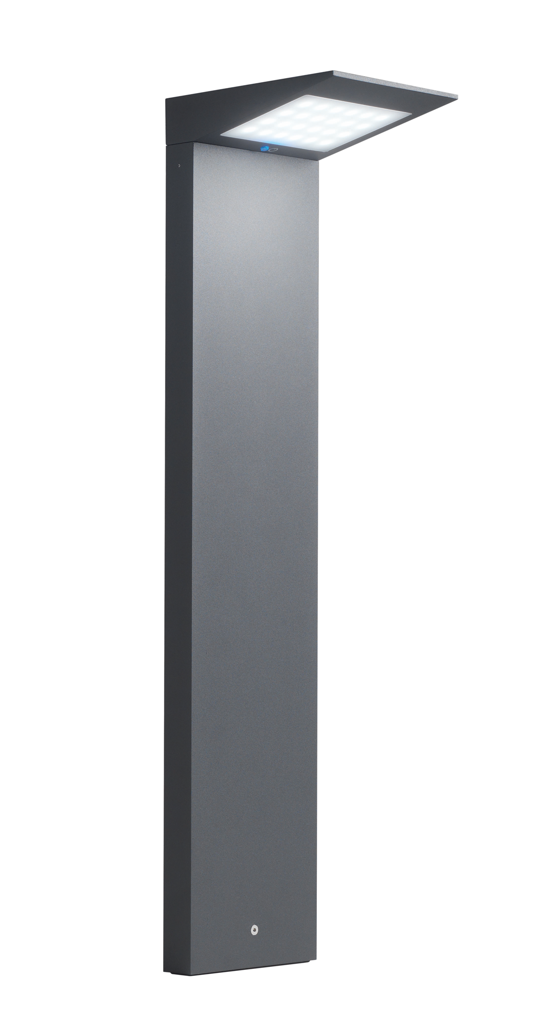 Zafferano zonne-energie vloerlamp antraciet