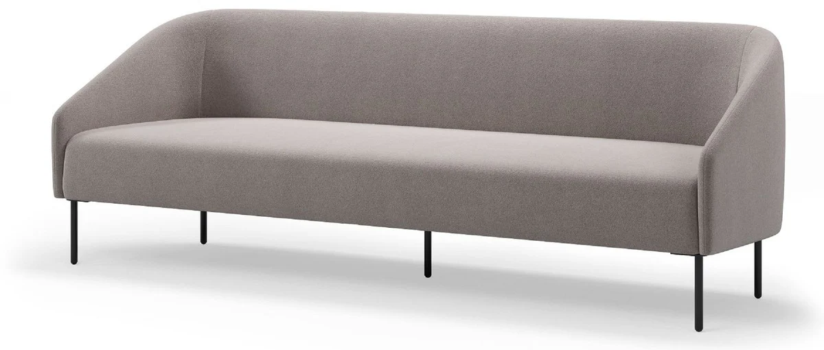 Luxury Living Room & Hotel Sofa Gray / Black 230 cm - Luxury Furniture
