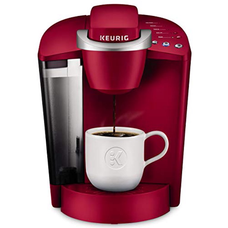 Keurig K-Classic Coffee Maker, Single Serve K-Cup Pod Coffee Brewer, 6 to 10 Ounce Brew Sizes, Rhubarb
