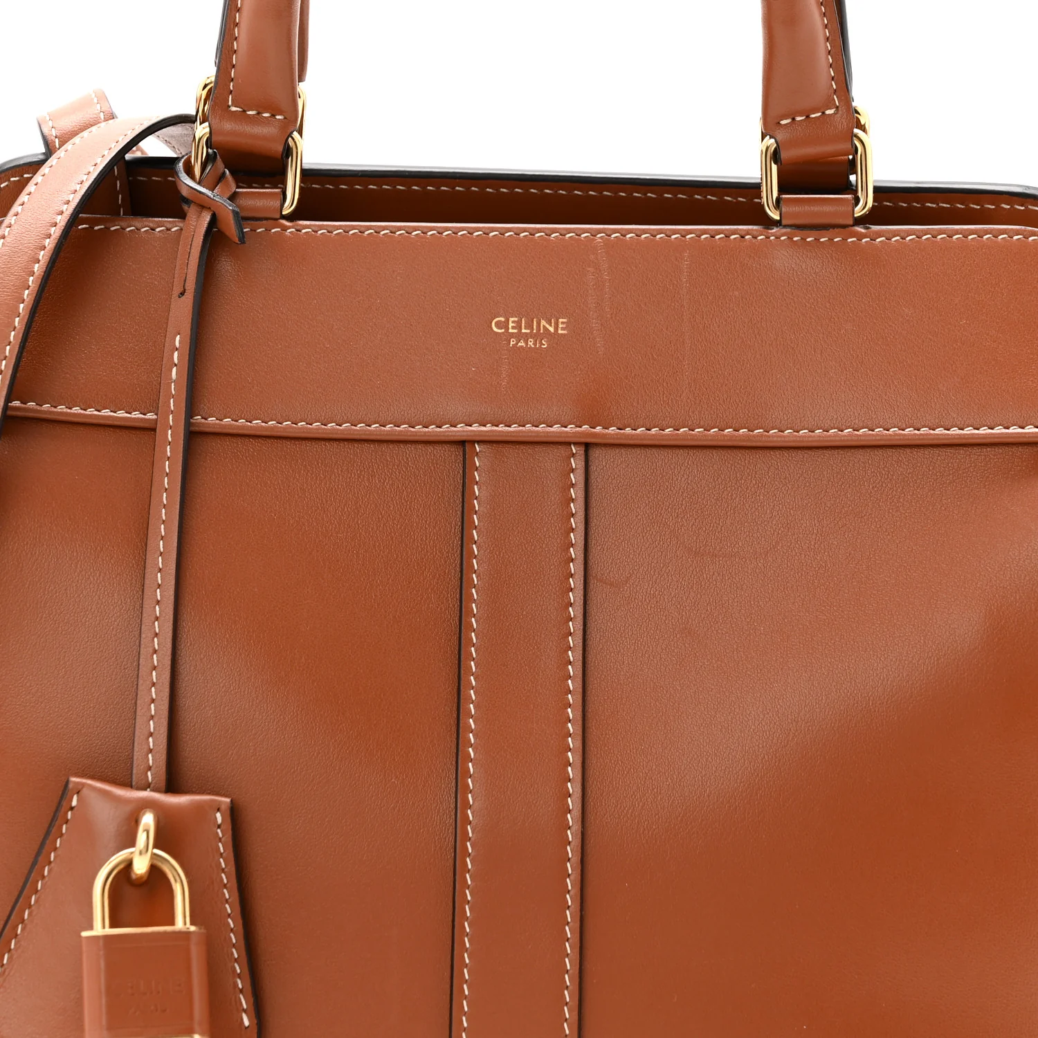 Calfskin Small Cabas De France Tan - Top Club