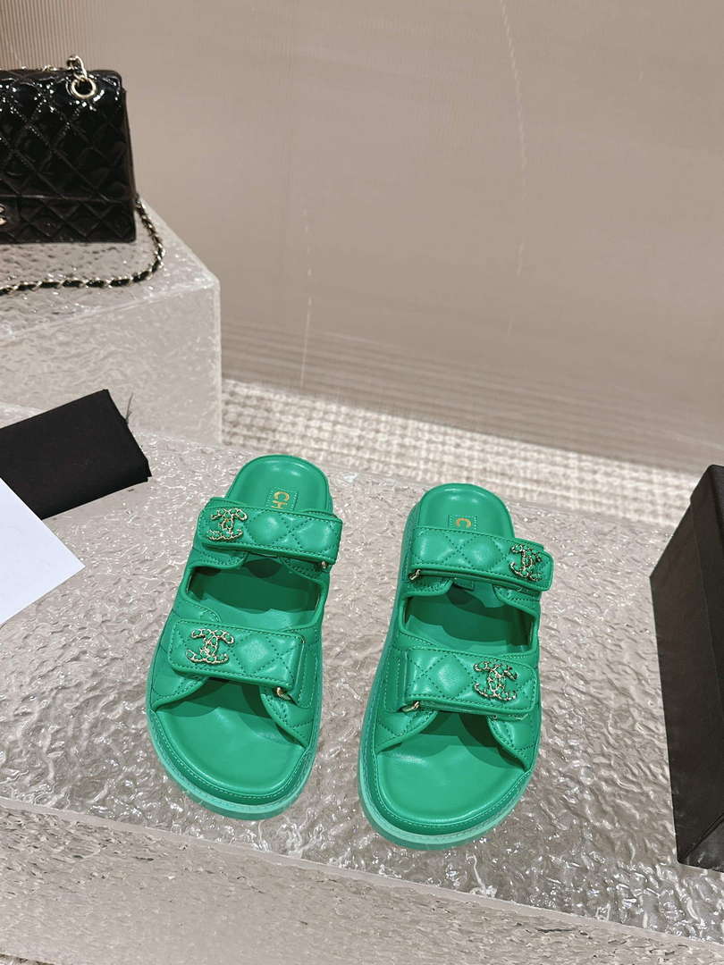 Chanel Women's Velcro sandals Fashion Shoes C93249 - Sneaker Replica Workshop