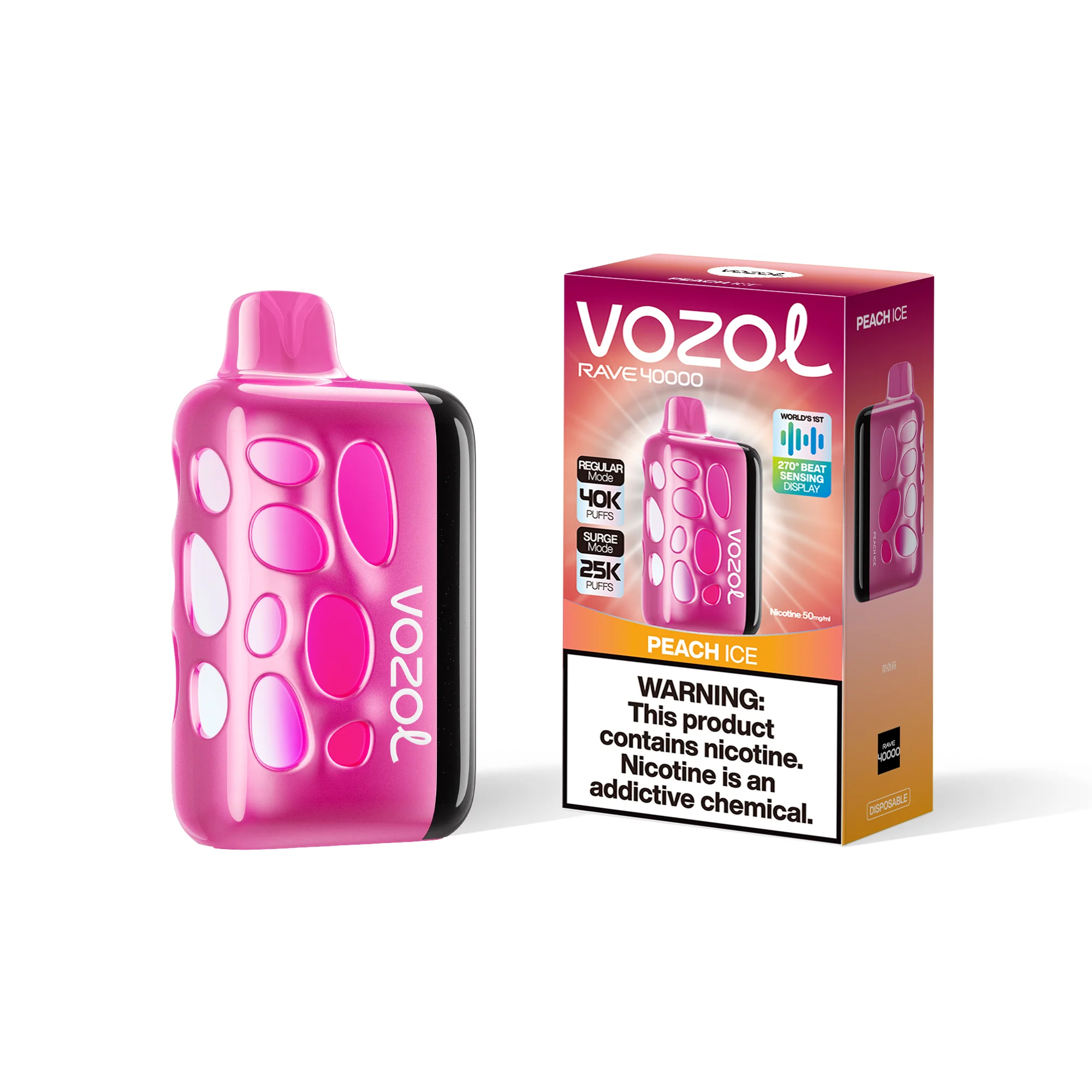 VOZOL RAVE 40K Disposable Vape (All Flavours)