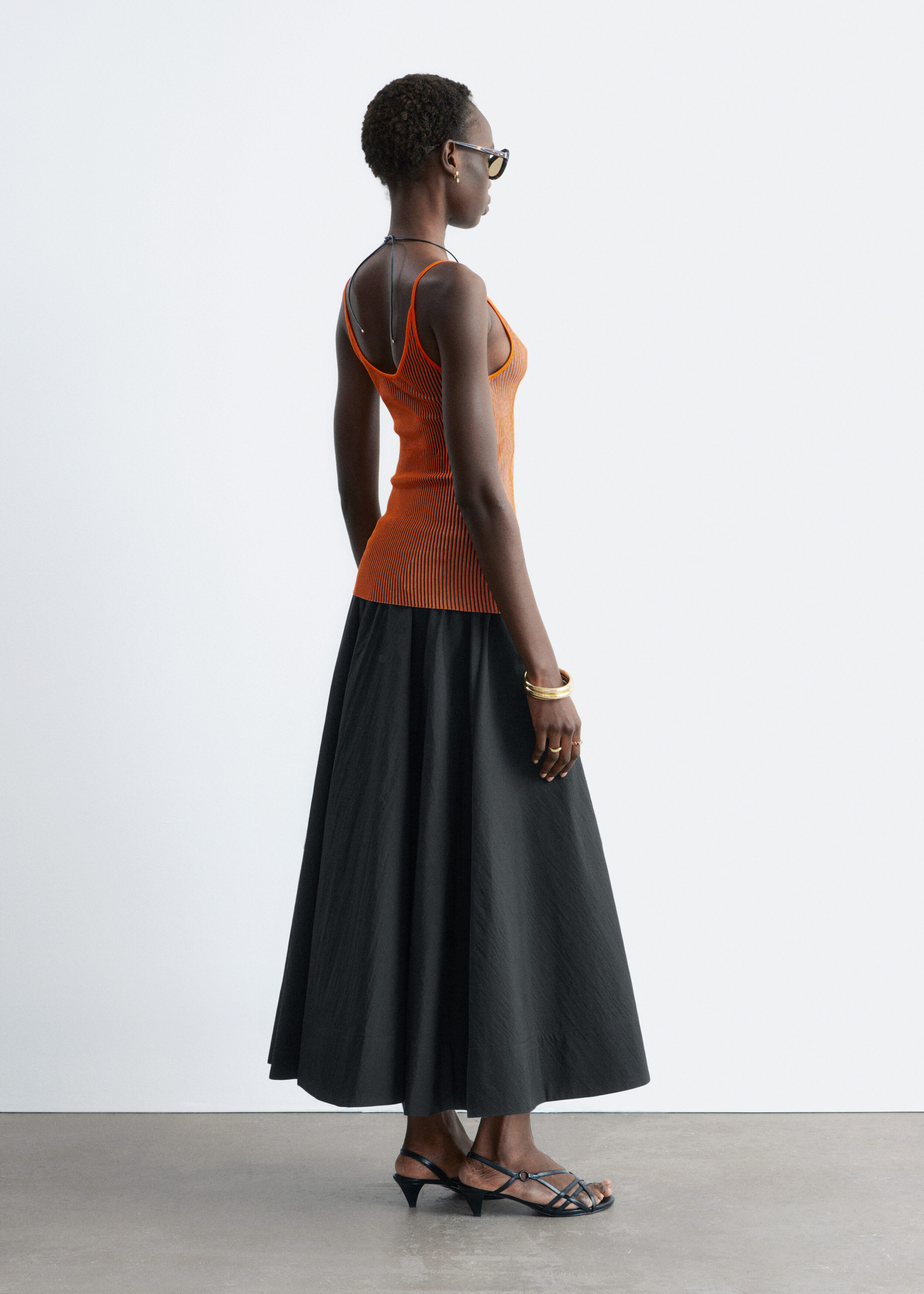 & Other Stories RIB-KNIT CAMISOLE