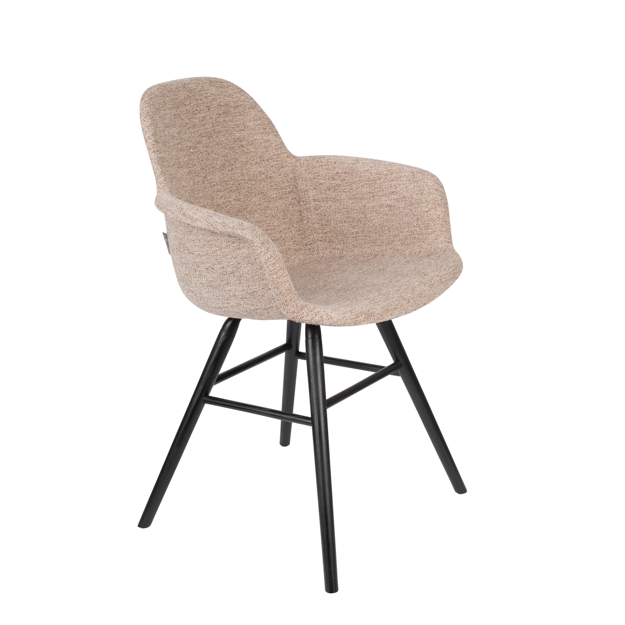 Eetkamerstoel Albert Kuip Soft met armleuning beige