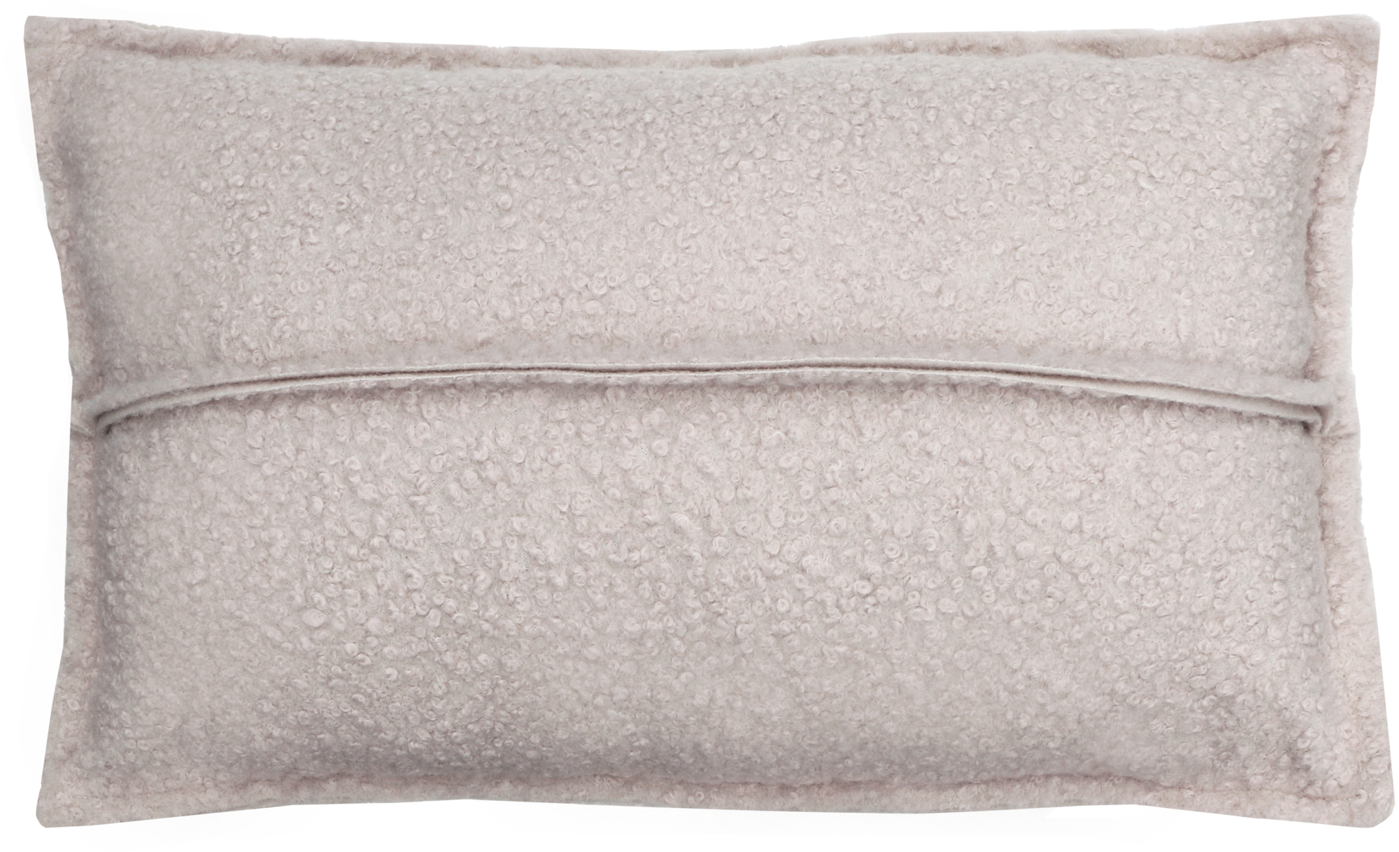 kussen boucle naad zand