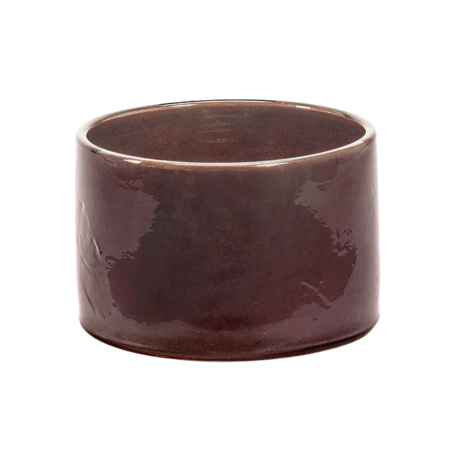 Bloempot Vaso 01 brown H15