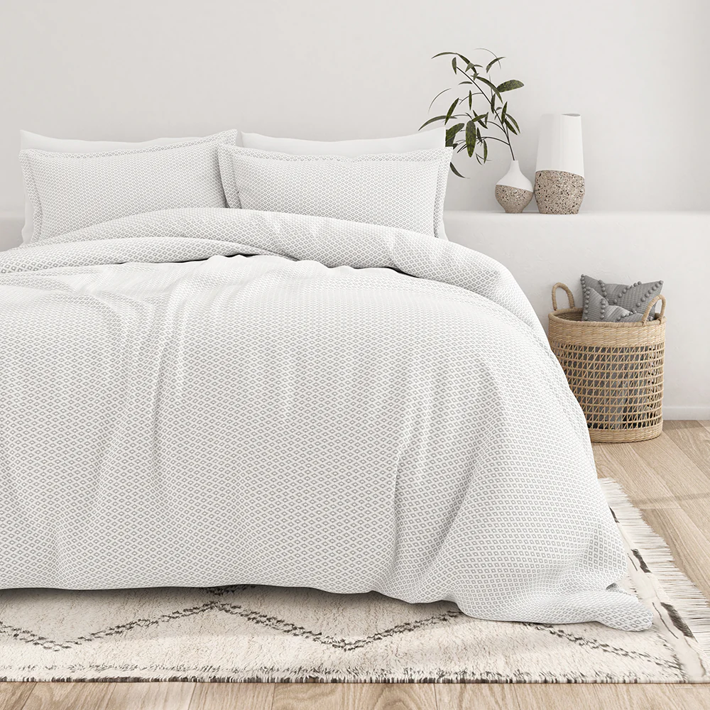 Polaris Pattern 3-Piece Duvet Cover Set (Sale)