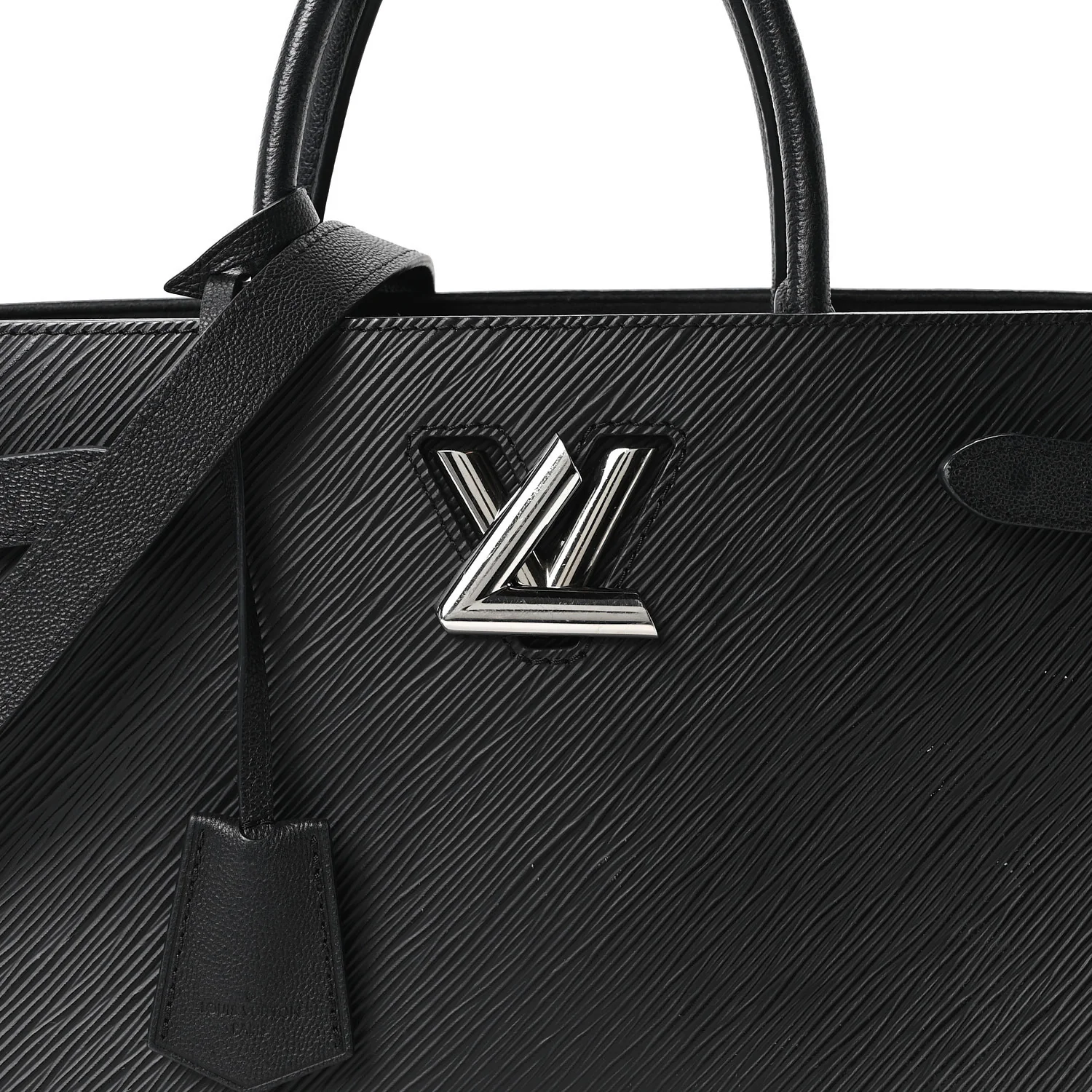 Epi Twist Tote Black - Top Club