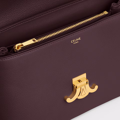 MEDIUM NINO BAG IN SUPPLE GRAINED CALFSKIN - Top Club