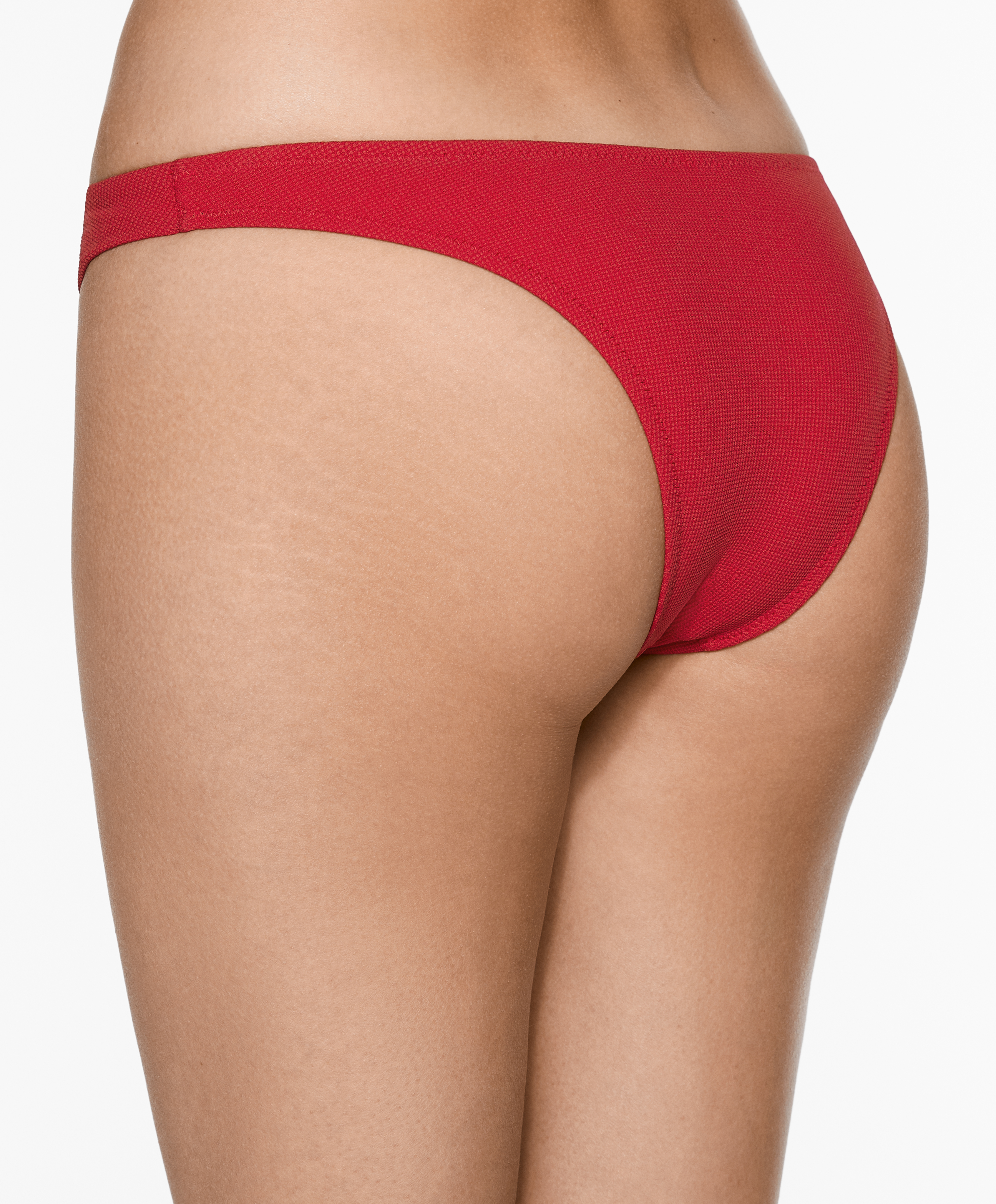 OYSHO Piqué medium-coverage U-cut bikini briefs
