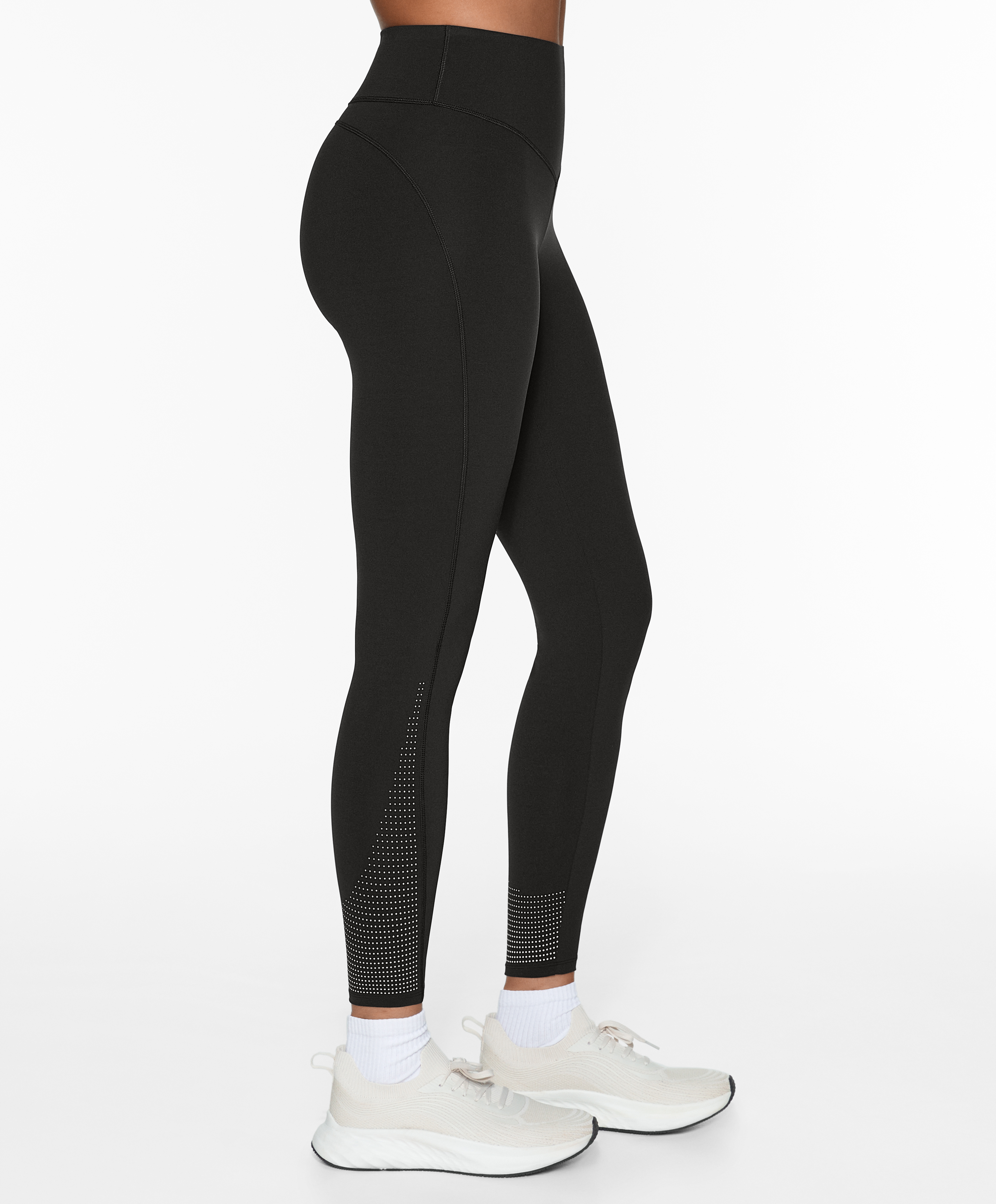 OYSHO Compressive running high-rise 65cm ankle-length leggings