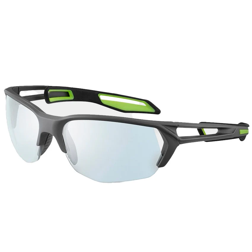 CEBE STRACK L 2.0 SUNGLASSES - BLACK / LIME