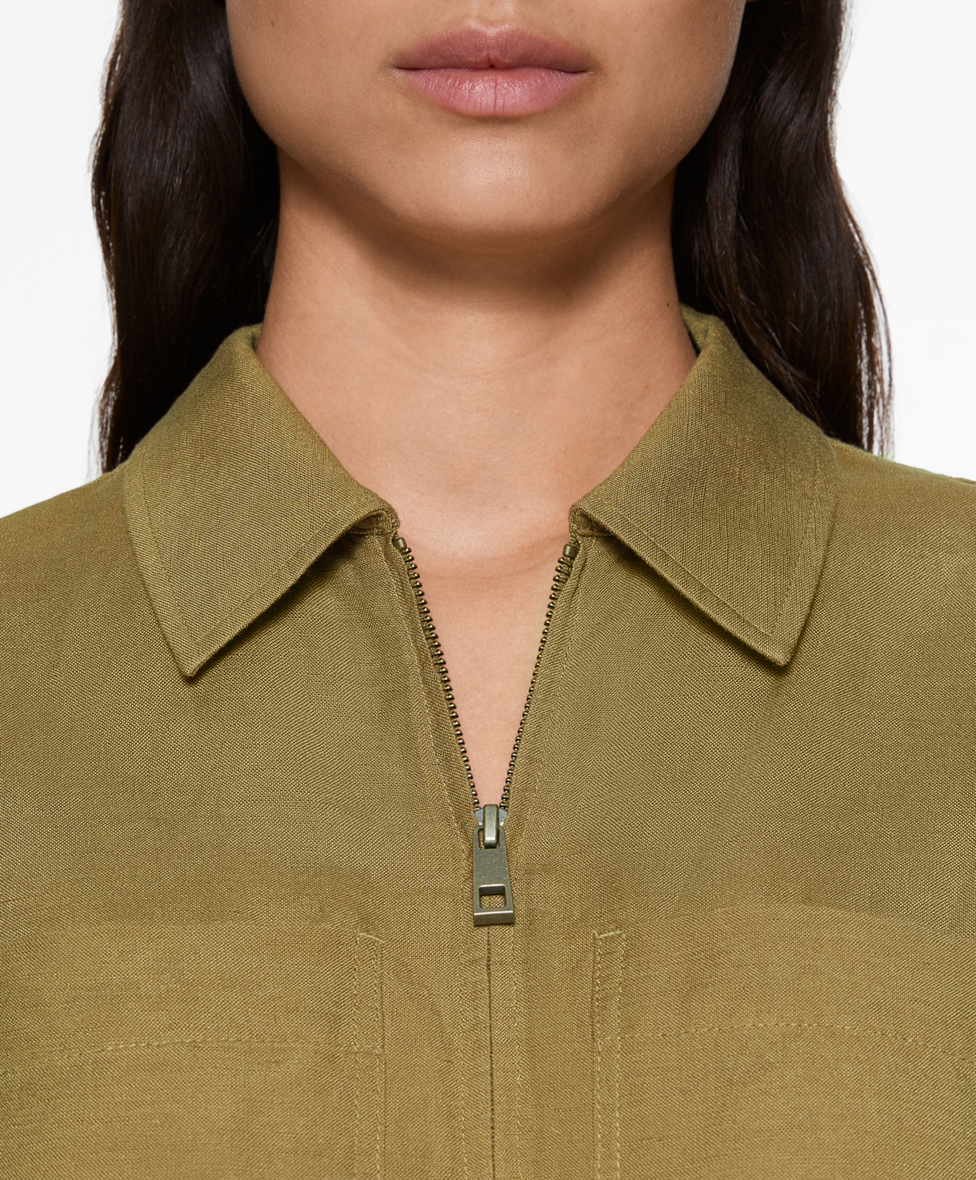 OYSHO Linen blend jumpsuit