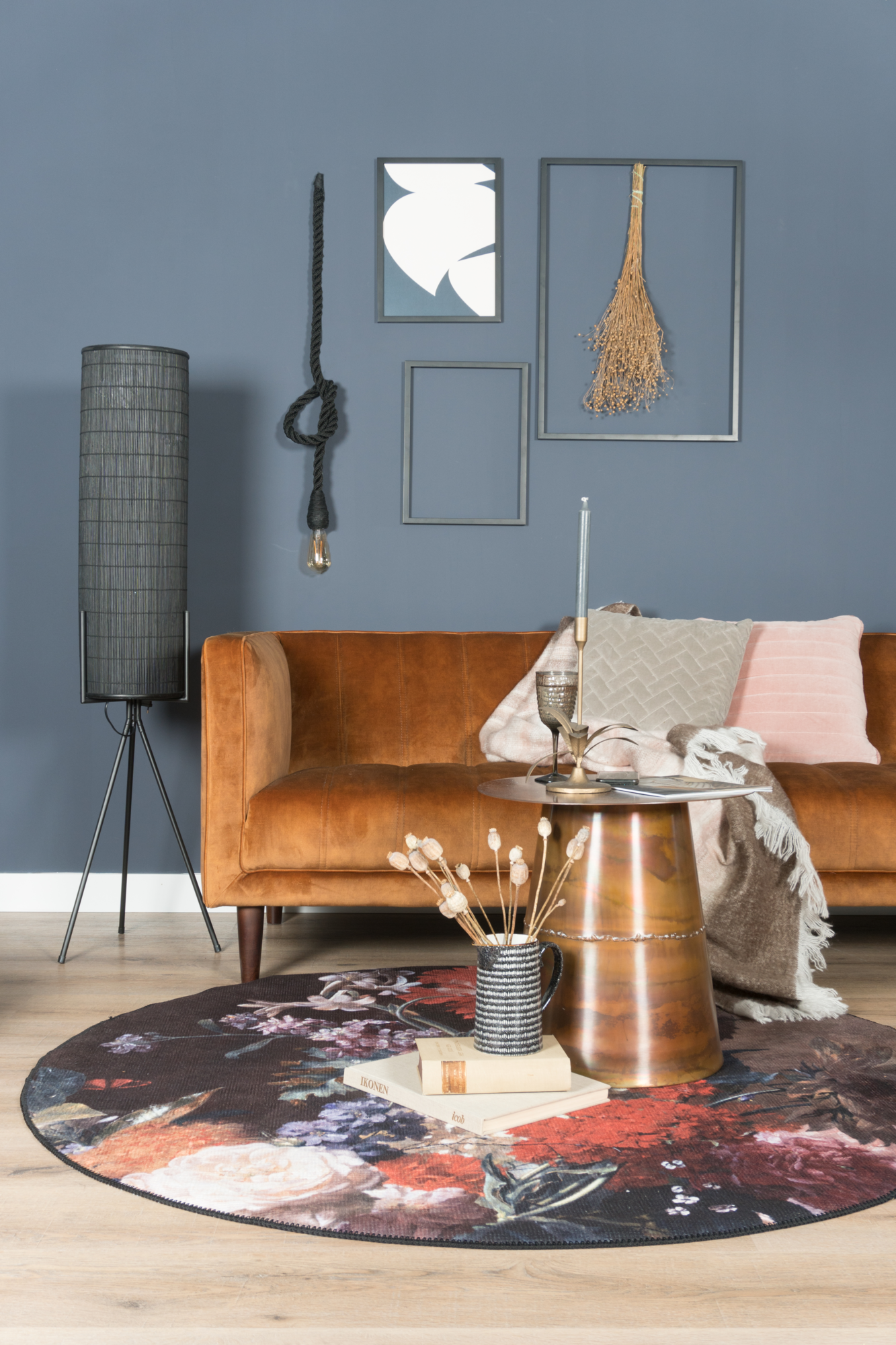 Vloerkleed Remy rond ø120 cm