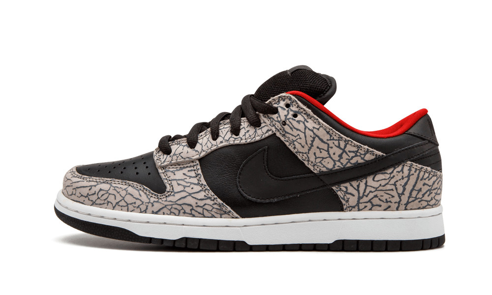 Supreme x Dunk Low Pro SB  Black Cement  304292-131 - Sneaker Replica Workshop