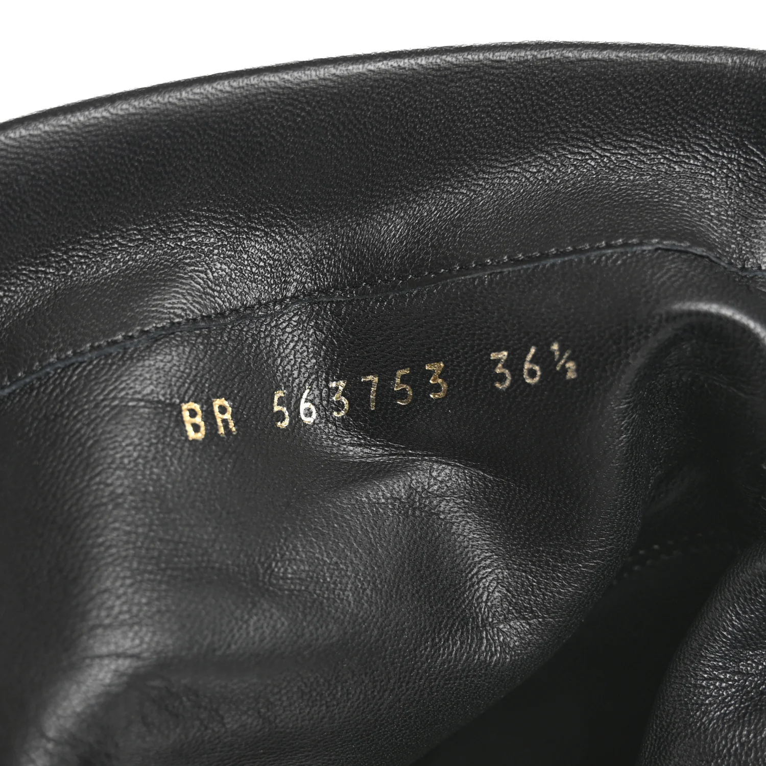 Calfskin Opyum Ankle Boots 36.5 Black - Top Club