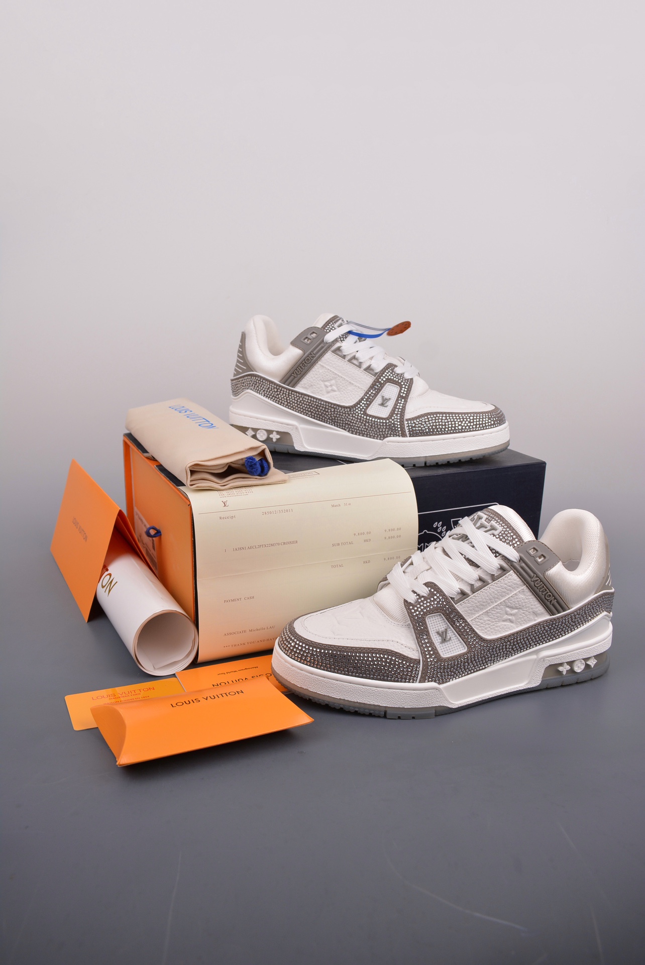 Louis Vuitton Trainer Sneakers (High Quality Version) - Sneaker Replica Workshop