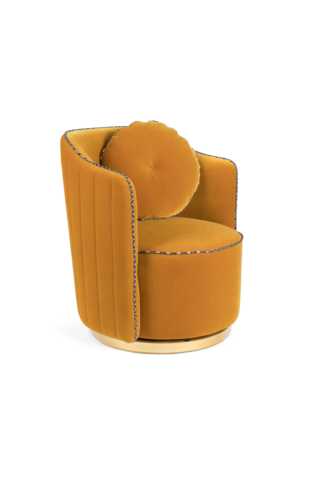 Fauteuil Sassy granny Okergeel