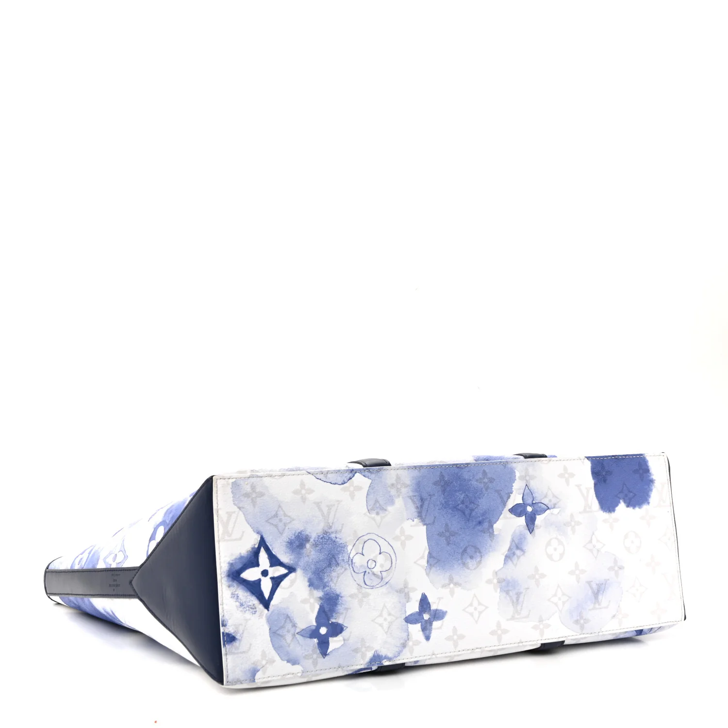 Monogram Watercolor New Tote GM Blue - Top Club