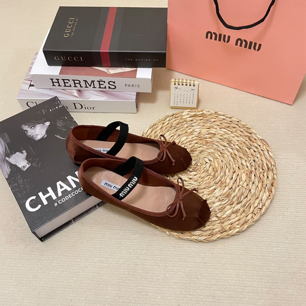 MiuMiu Satin ballerinas - Top Club