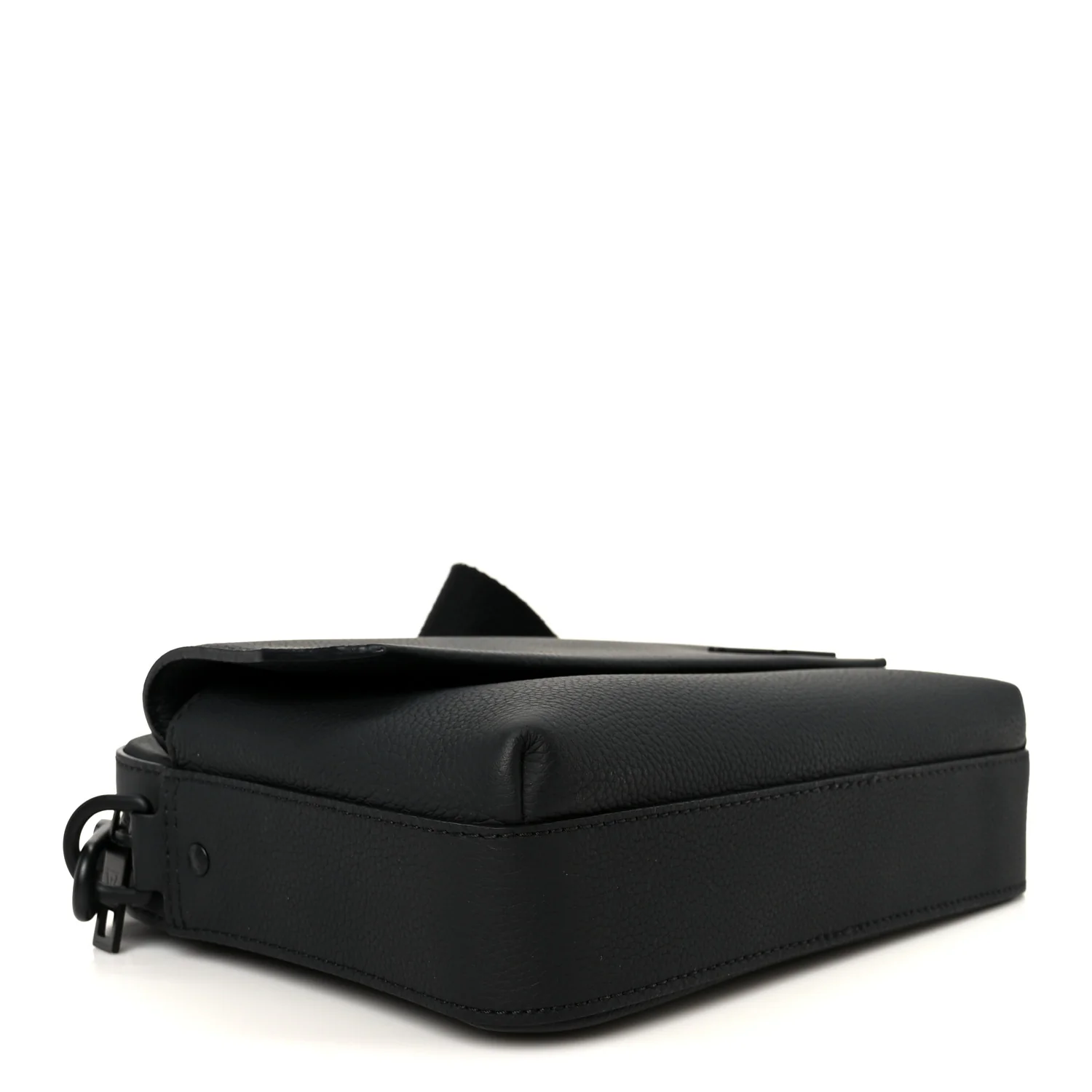 Calfskin Aerogram Fastline Messenger Black - Top Club