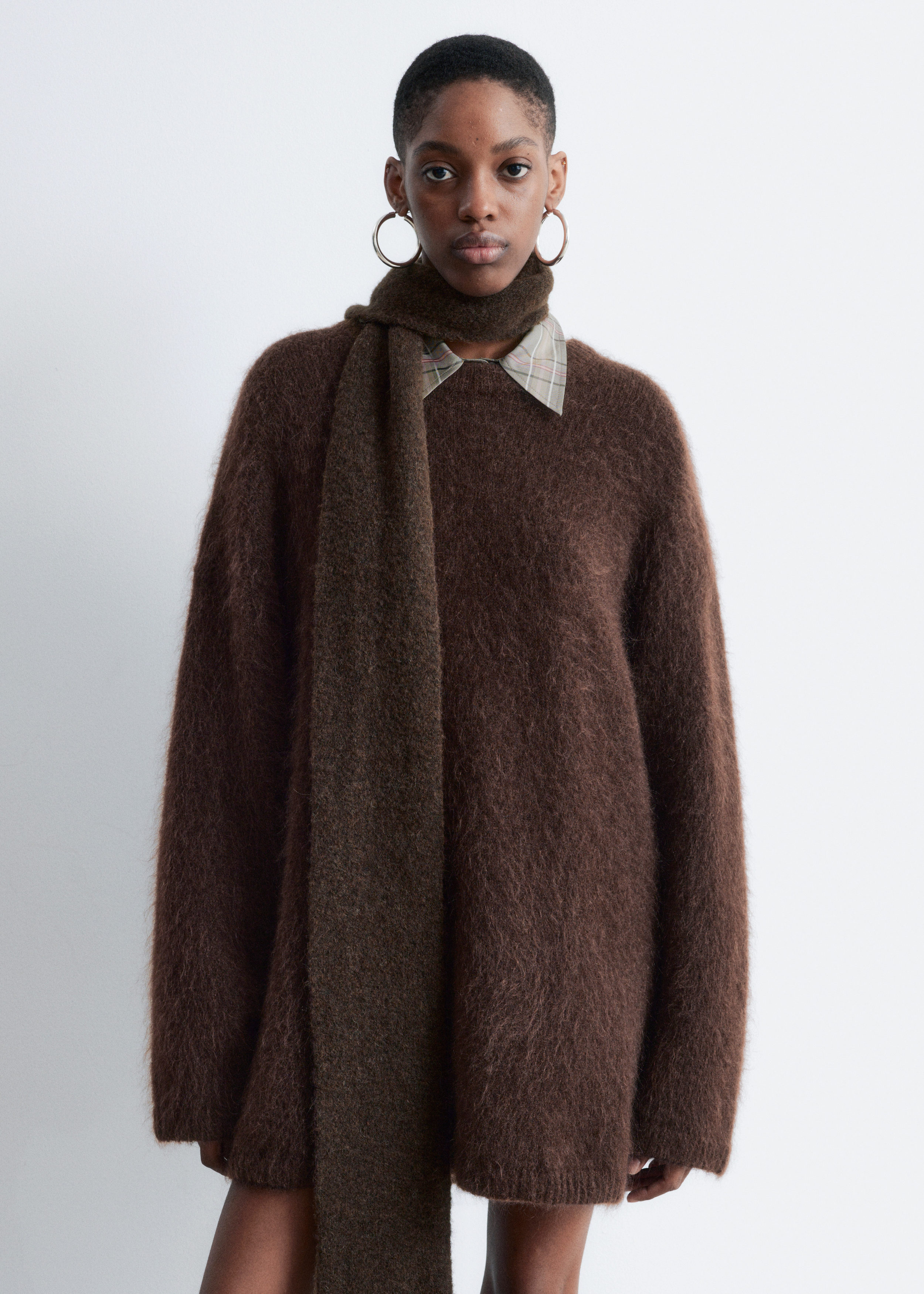 & Other Stories OVERSIZED MOHAIR-BLEND SWEATER