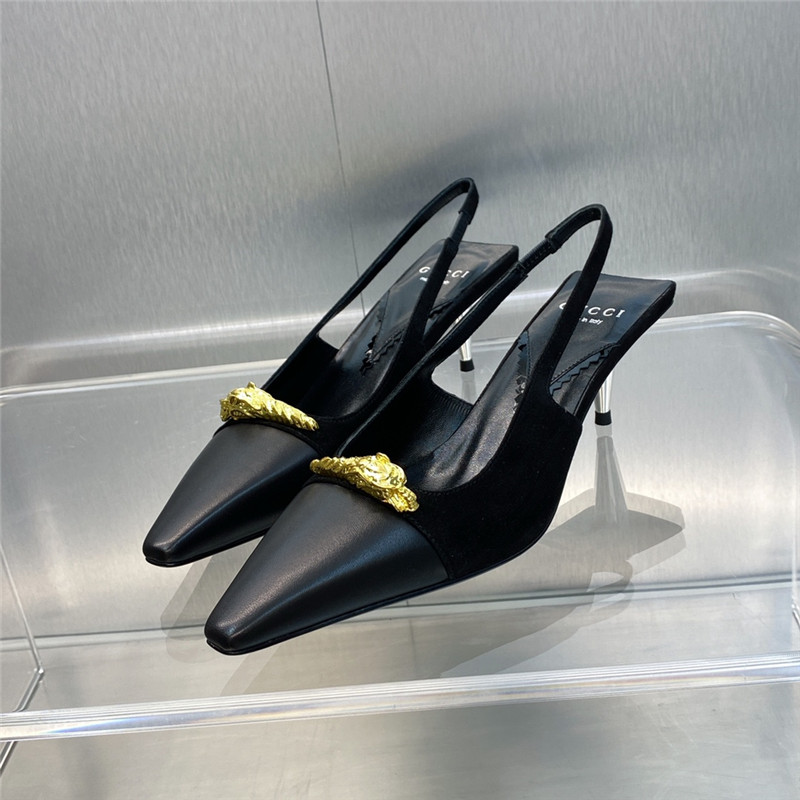 gucci mid heel candy color hardware buckle women s shoes - Sneaker Replica Workshop
