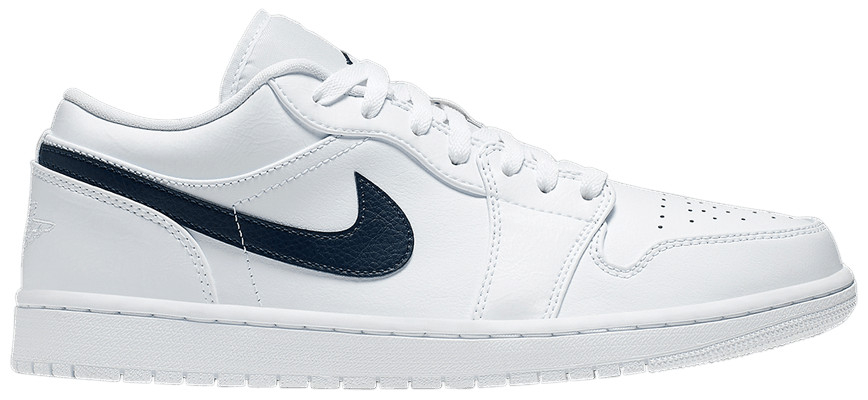 Air Jordan 1 Low  White Obsidian  553558-114 - Sneaker Replica Workshop