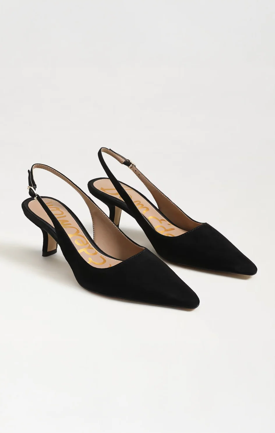 Sam Edelman Bianka Sling ~ Black Suede