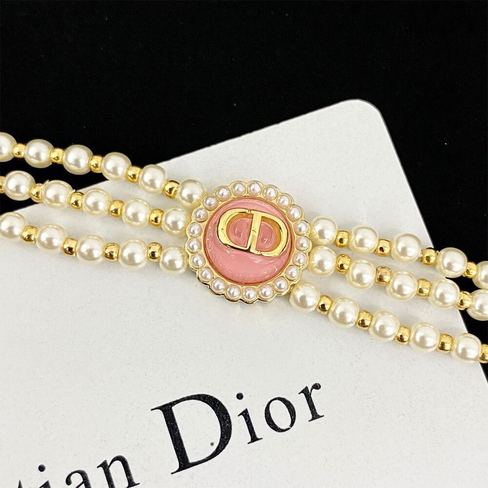 DIOR PEARL NECKLACE - Top Club