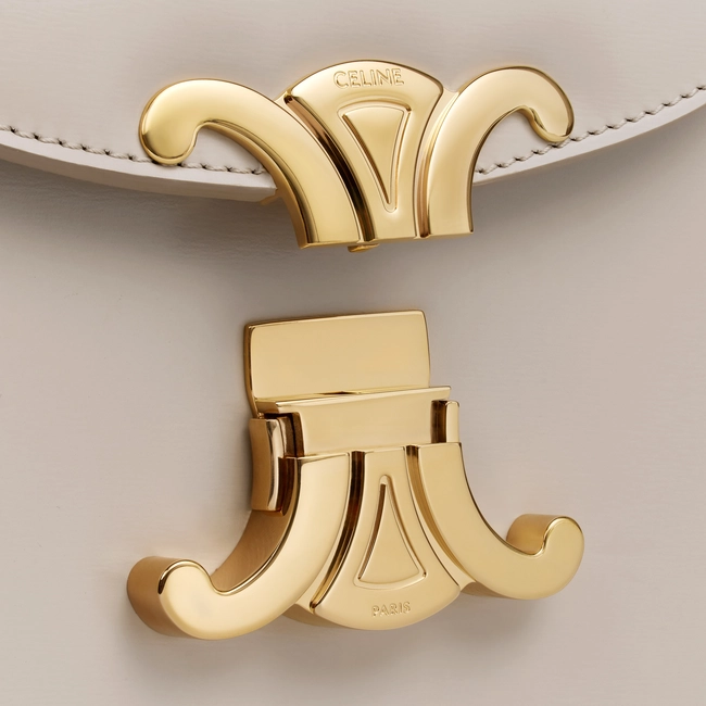 TEEN BESACE TRIOMPHE IN SHINY CALFSKIN TRENCH - Top Club