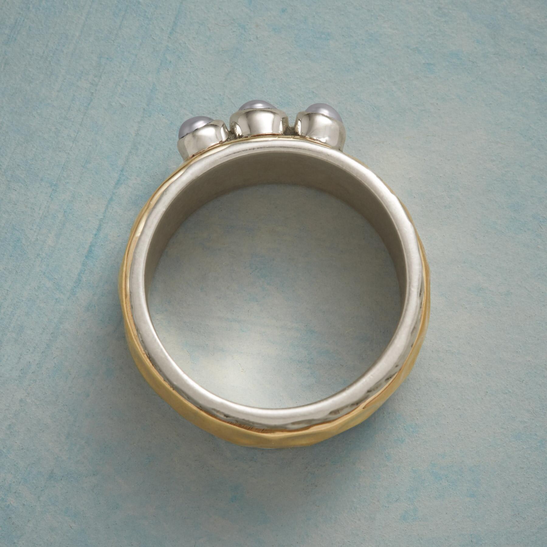 Pearls Of Three Spinner Ring - Sundance Living